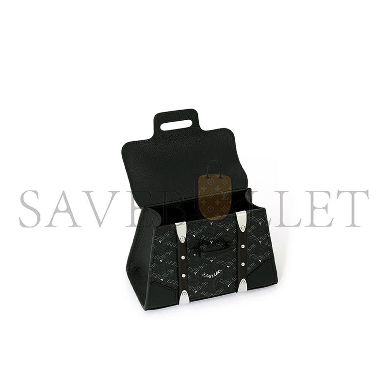 GOYARD SAÏGON STRUCTURÉ NANO BAG SAREFLNANTY44CL45P (14.5*11.5*7cm)